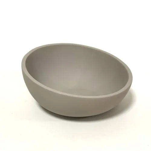 Grey concrete effect bowl