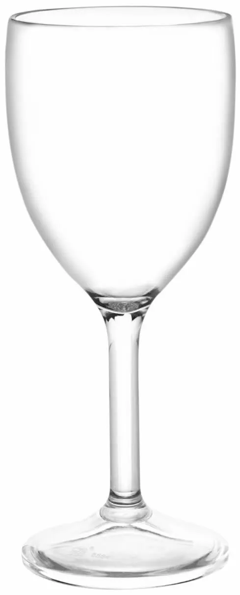 Polycarbonate wine glass