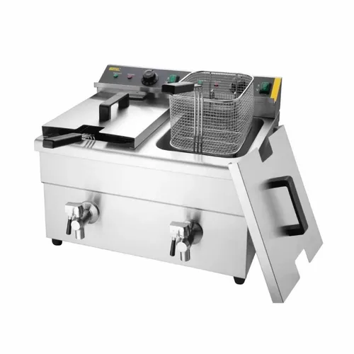 Buffalo electric twin fryer