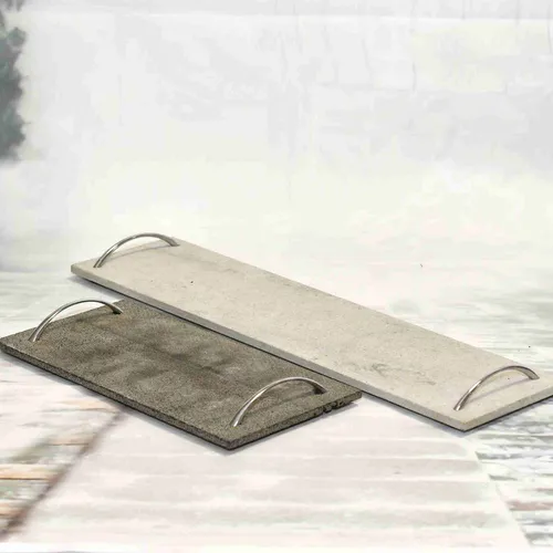 Slate serving trays 