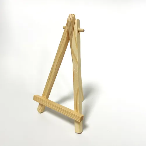 Mini wooden easel