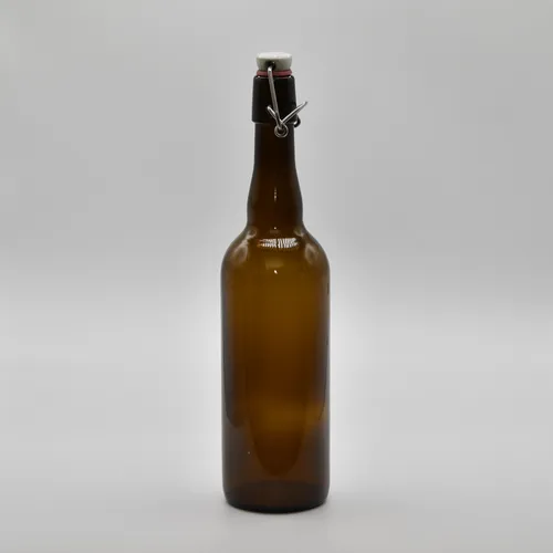 Water bottle flip cap - brown