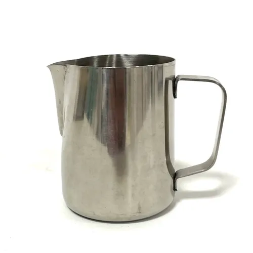 Stainless steel milk jug - small