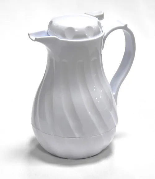 Olympia 0.5L insulated white swirl jug
