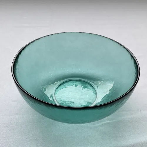 Glass Serving bowls - light green