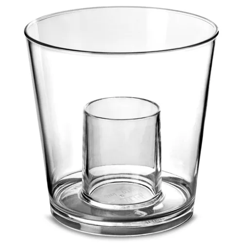 Polycarbonate jaeger bomb glass