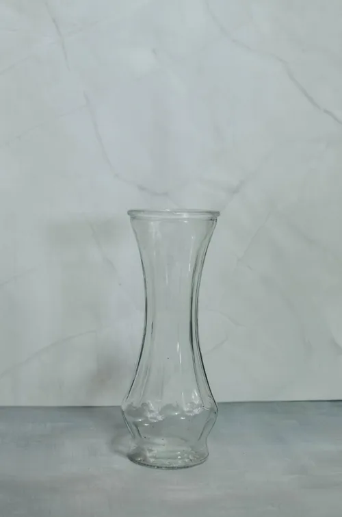 Transparent Tall Glass Flower Vase