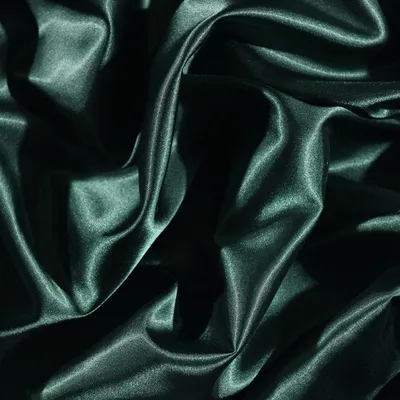 Satin Silk Fabric (Emerald)