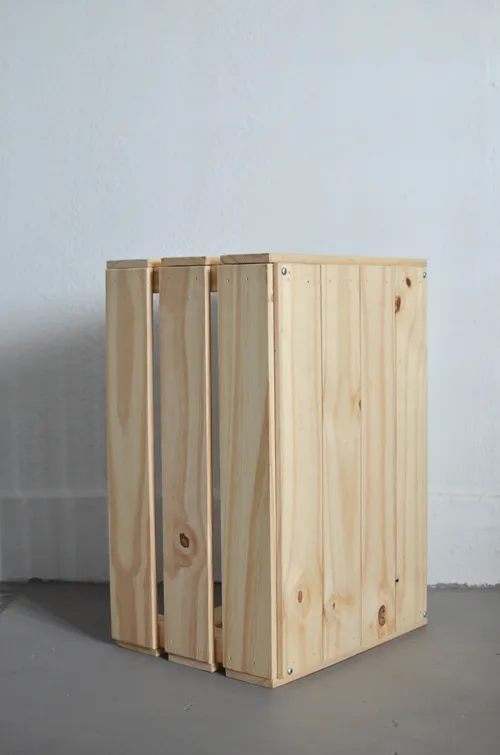 Light Wood Crate (Large)