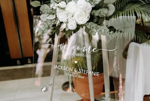 Welcome Signage Board (Acrylic)