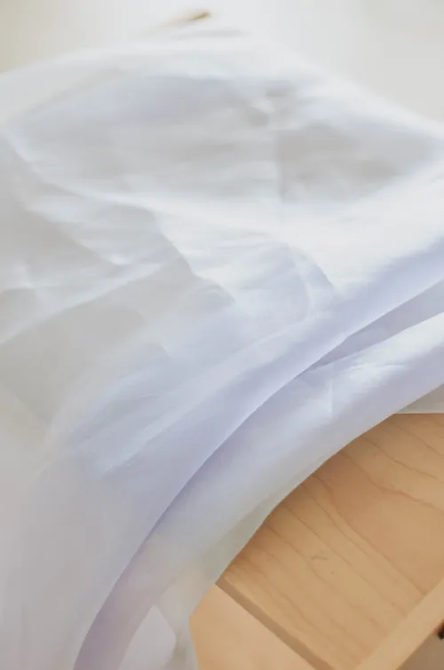 Organza Tulle Fabric (Lilac)