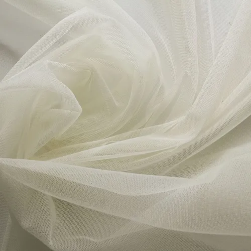 Soft Tulle Mesh Fabric (Cream)