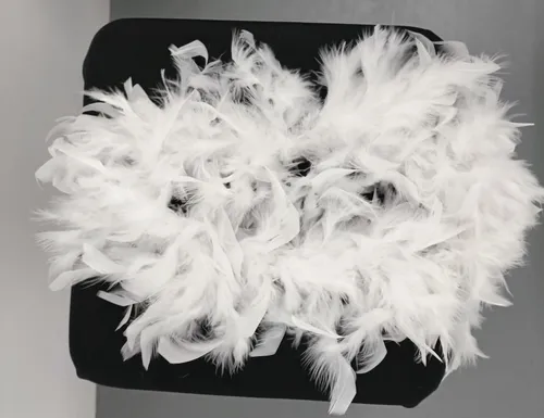 Feather Bao ( white)