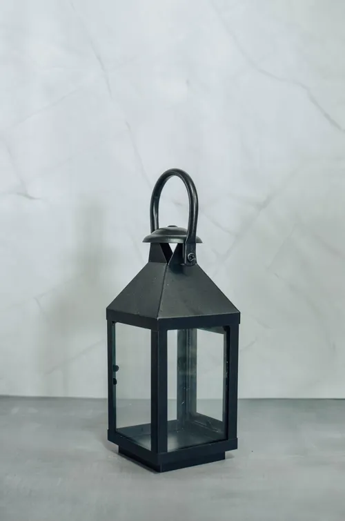 Black Hanging Candle Holder