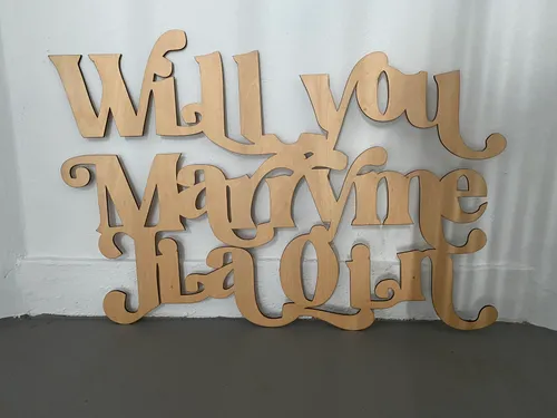 Customised Wooden Signage