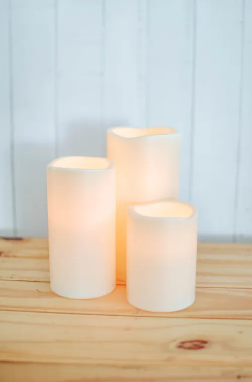 Block Candle (Battery Operated)
