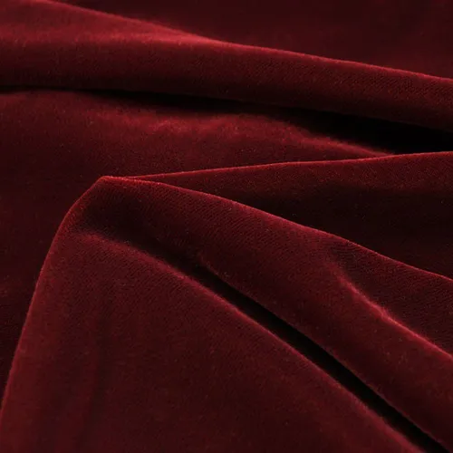 Velvet Fabric (Burgundy)