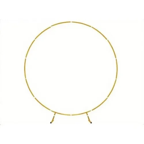  7.2 ft Gold Circle Arch- Full