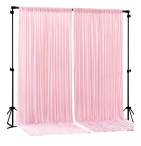 Pink Drapes for Backdrop
