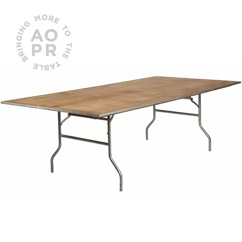 4x8 TABLES  WHITE