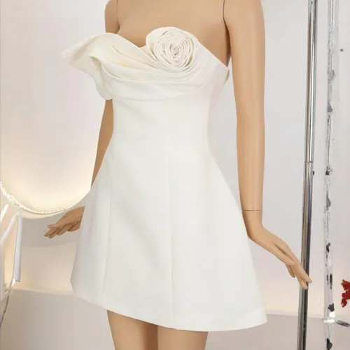 Agatha Dress - White