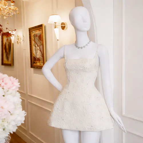 Natalina Dress - White