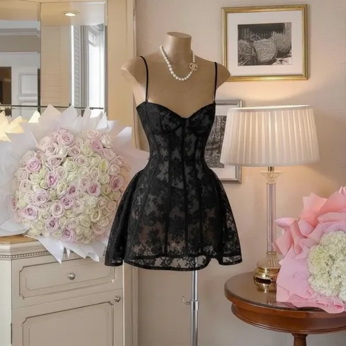 Alessia Dress - Black