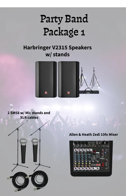 Party Band Package 1 