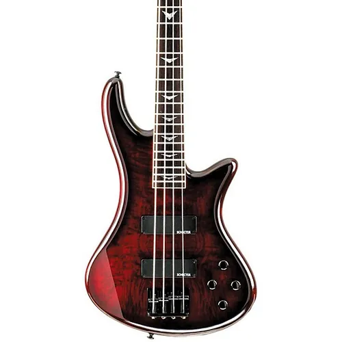 Schecter Stiletto Extreme- 4 Black Cherry Bass Guitar