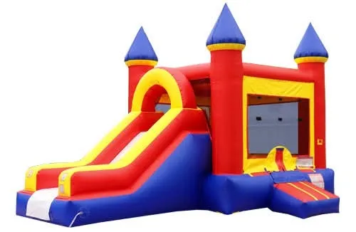 Castle Bounce House Slide Combo