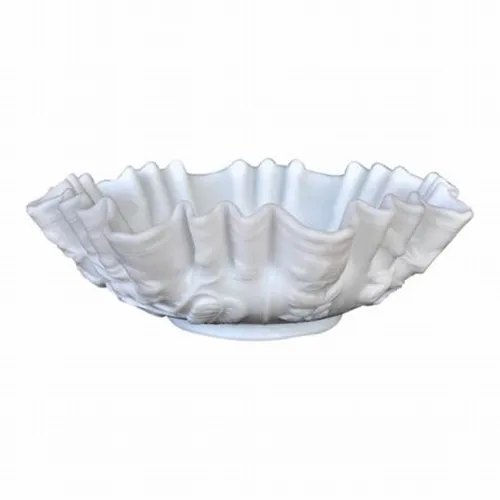 White Salad Bowl (Oyster)