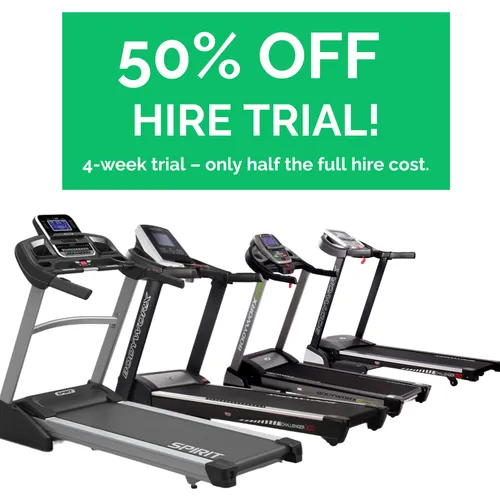 Treadmill Trial – 4 Weeks Half Price