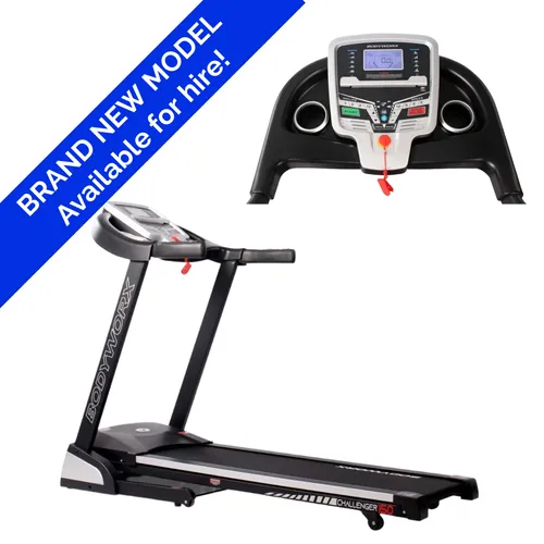 New Bodydworx treadmills Challenger 150 & TM1500 Hire