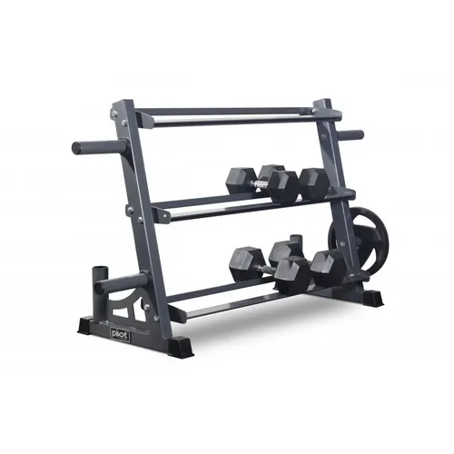 3 Level Dumbell Weight & Bar Storage