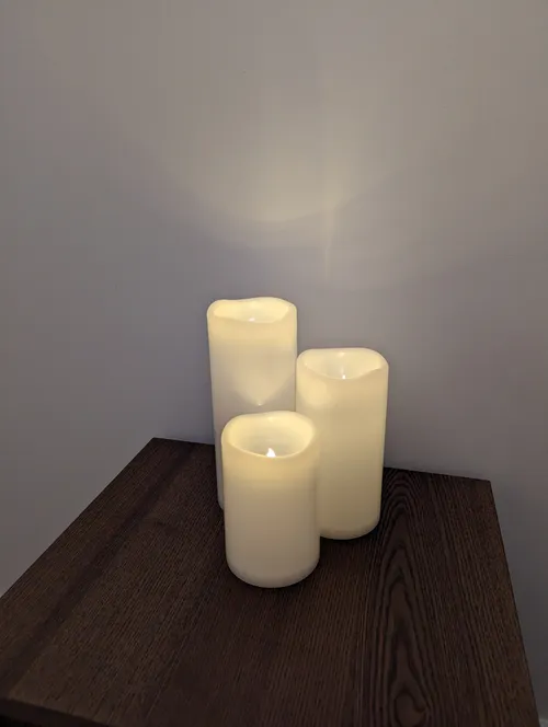 Flameless Candles (3 pcs)