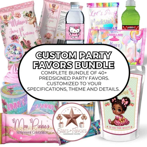 Custom Favors bundle 