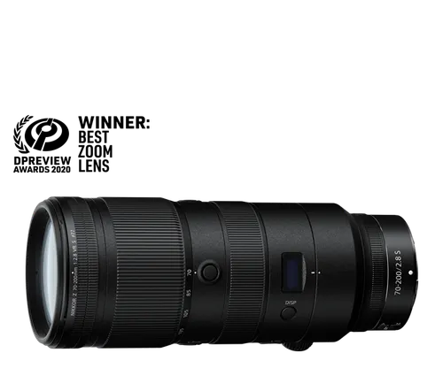 Nikon 70-200mm F2.8 mirrorless mount lens