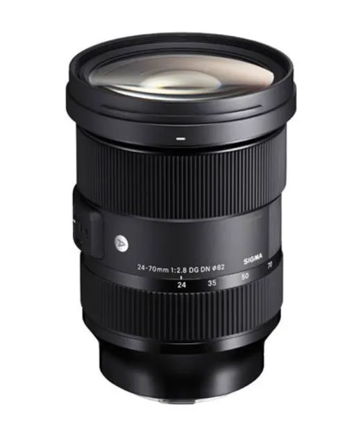 Sigma for Sony 24-70mm F2.8 mirrorless mount lens