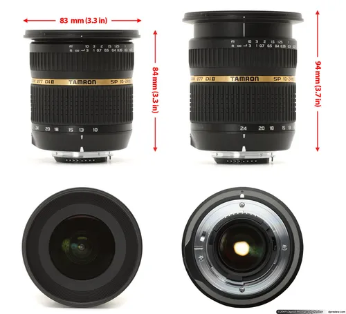 Tamron Canon 10-24MM F3.5-4.5 Lens