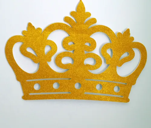Rental - Gold Foam Crown 