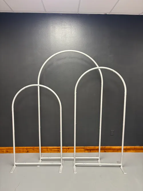 Chiara Trio  Metal Backdrop Stand - Arch - 3 pcs set