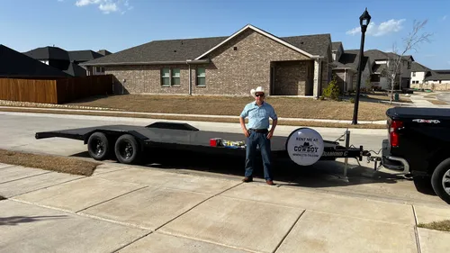 22' x 8.6'  Car Hauler Drive Over Fenders