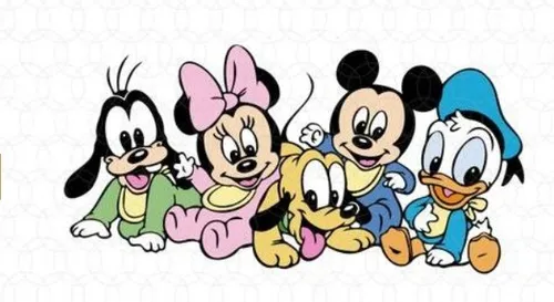 5 MICKEY Characters  