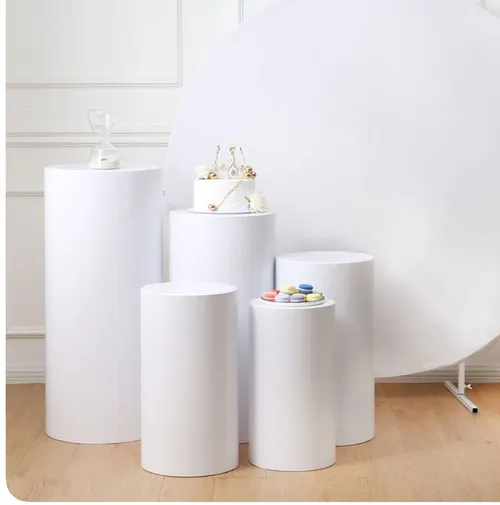 5 pcs white cycling stand 