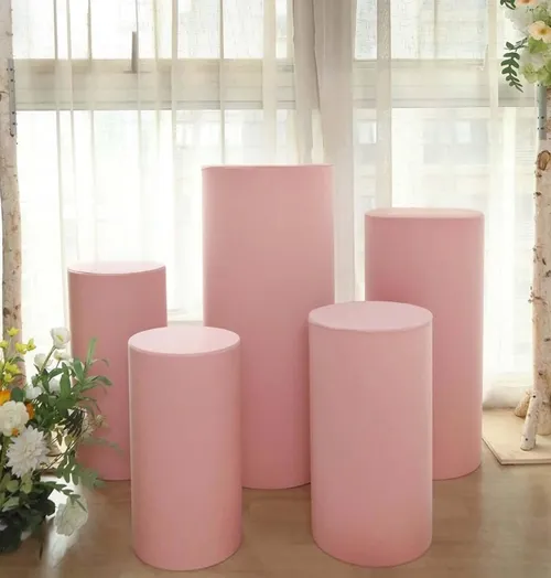 5 pcs light pink cycling stands