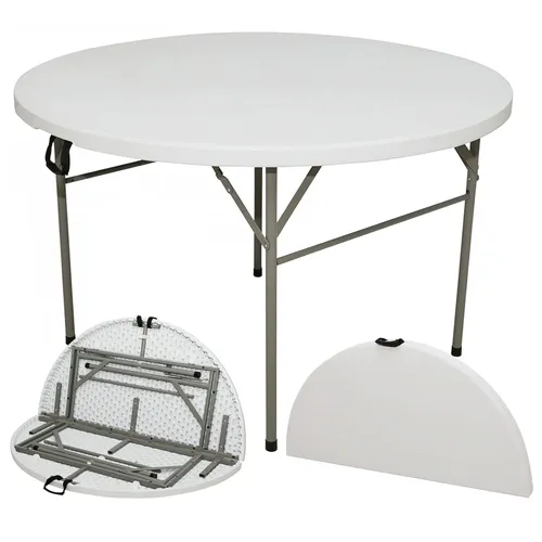 5ft round Resin foldable Tables
