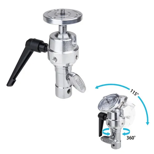 Suporte para Câmera/Monitor Pino-Espiga para Plate com Parafuso 1/4 KCP-414 KUPO