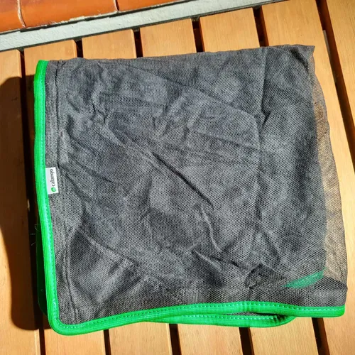 Pano Filó Preto Simples 1,20x1,20m CALANGOTEX