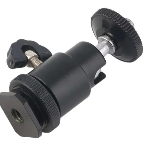 Hotshoe (parafuso 1/4 nas extremidades)