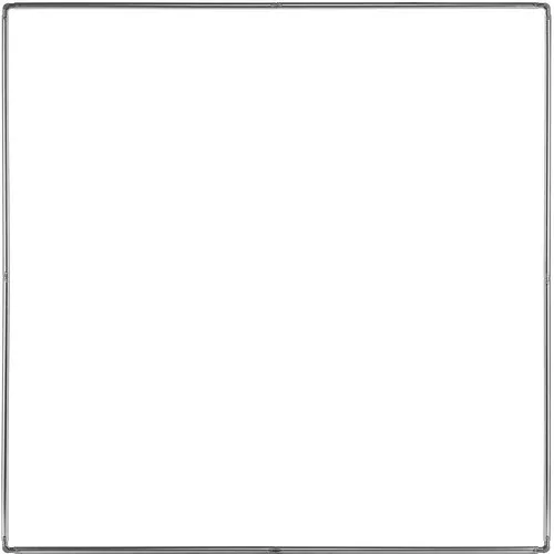 Kit de Bandeira Portátil 120X120cm CHIMERA (Face Branco Reflexivo e Face Preto Sólido)